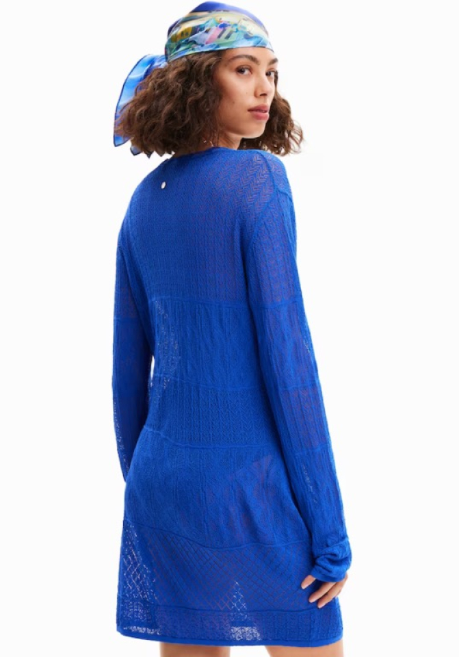 Robe de plage en crochet CAIRO - DESIGUAL 