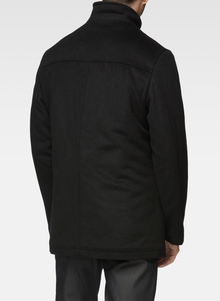 Manteau en laine semi ajusté - VINCENT D'AMÉRIQUE - STORM-B - Vincent d'Amérique