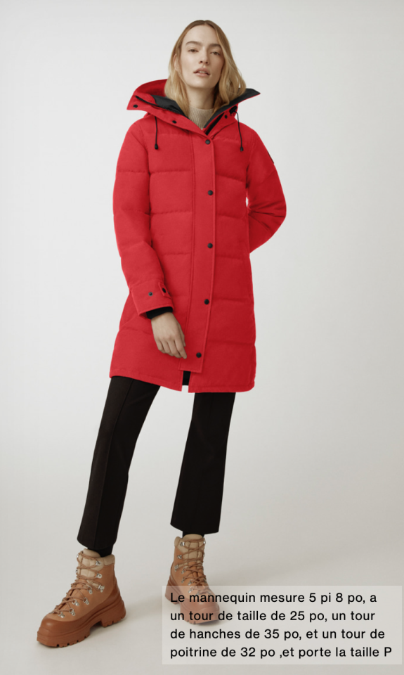 Manteau canada 2024 goose rouge