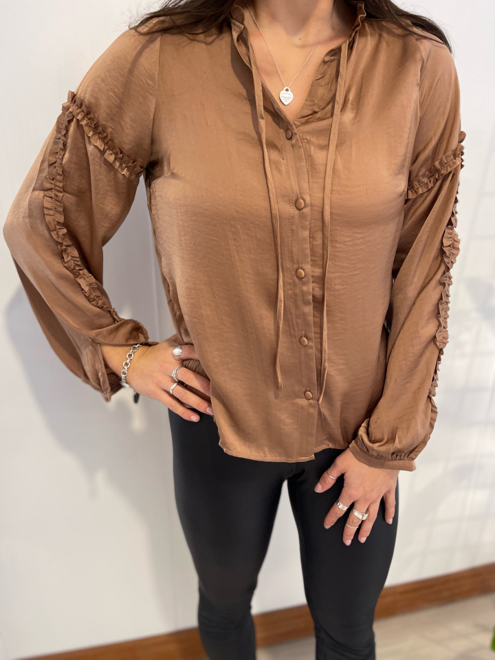 Blouse beige Naomy LOFTY MANNER - - LOFTY MANNER
