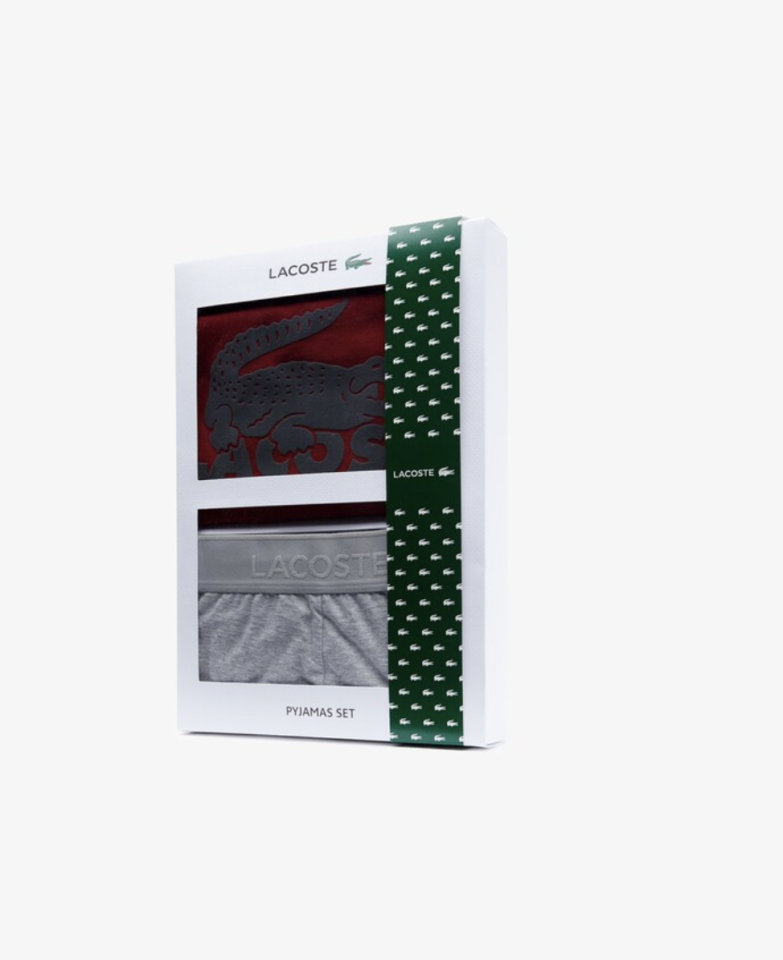 Ensemble de pyjama rouge LACOSTE  - 4H7457 - LACOSTE
