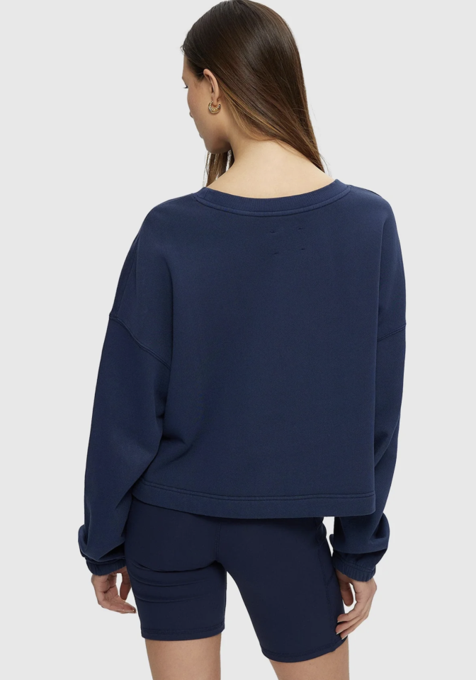 Chandail mi-long marine - KUWALLA XS - - Kuwalla-Tee