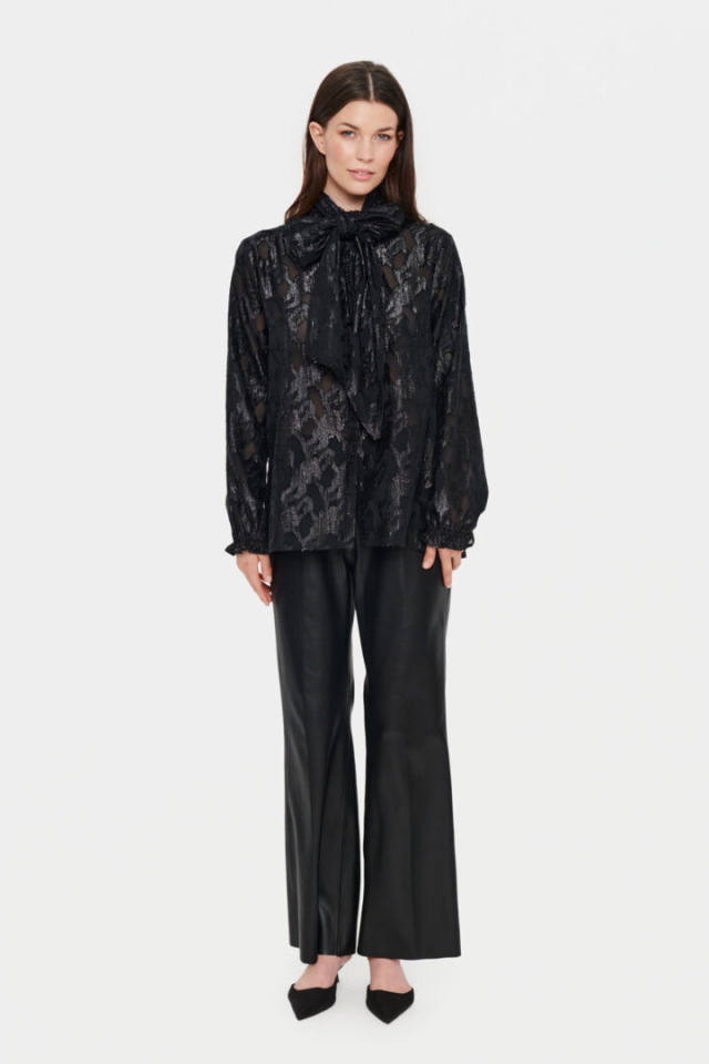 Blouse Benesia noir - SAINT-TROPEZ&nbsp;