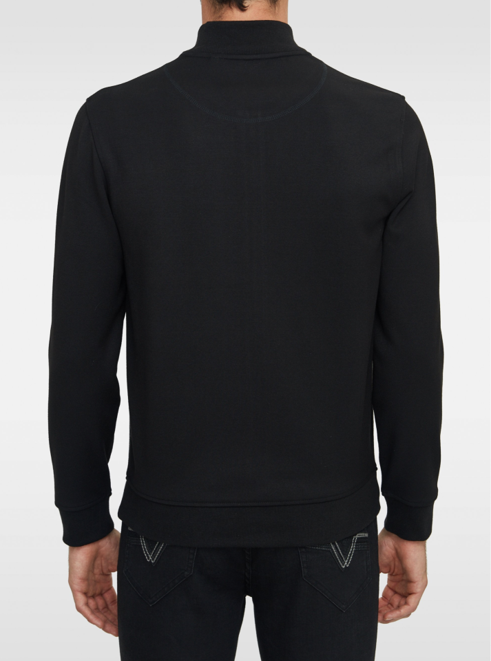 Cardigan avec panneau frontal contrasté&nbsp; VINCENT D'AMÉRIQUE&nbsp;