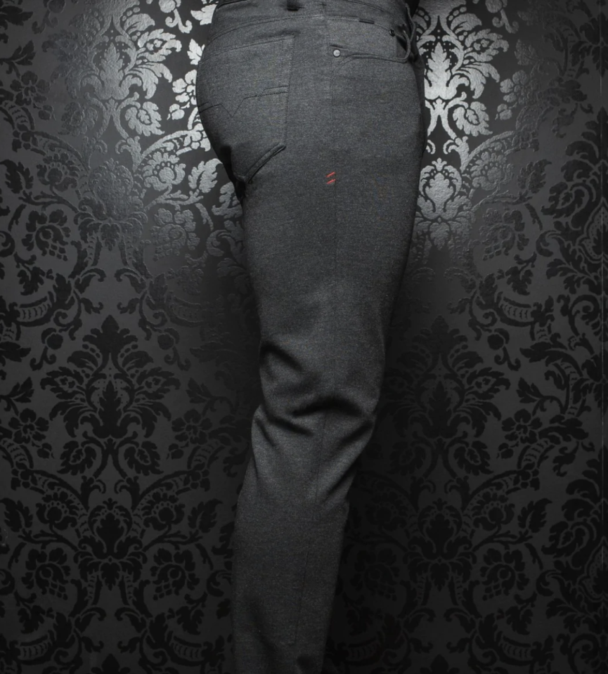 Pantalon Winchester charcoal- AU NOIR  - - AU NOIR