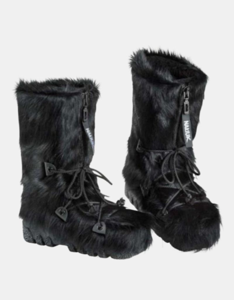 Bottes en poil de vache pour femme - NAKIUK 6 - NK-47021 - NAKIUK