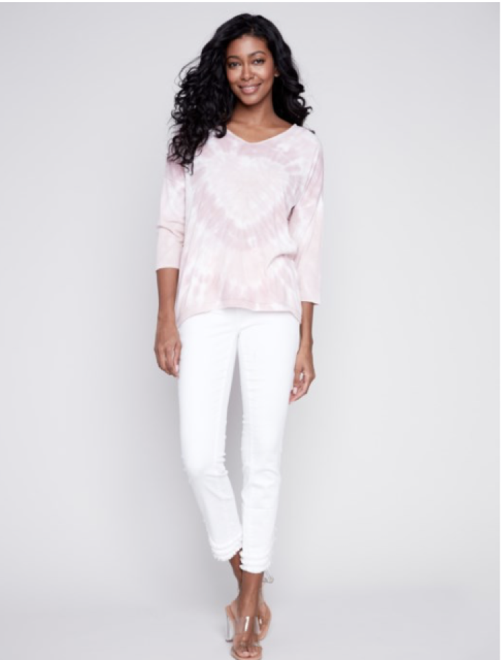 Chandail en tricot imprimé - CHARLIE B