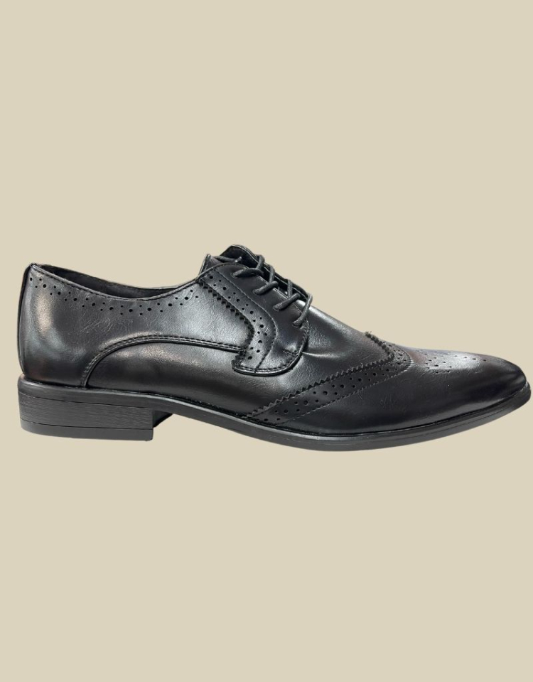 Soulier noir pour discount homme