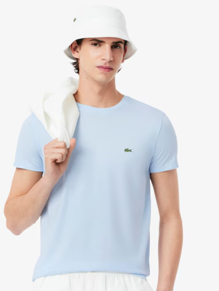 T-shirt classique à col rond - LACOSTE - TH6709 - LACOSTE