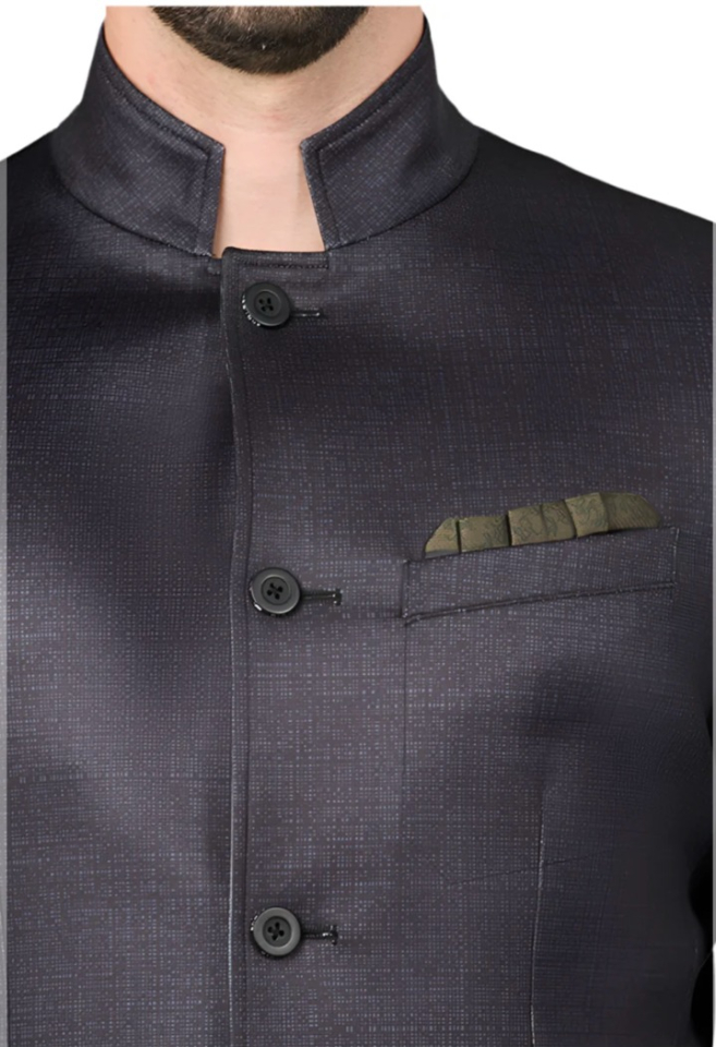 Veston Stretch col Mao - VINCENT D'AMÉRIQUE 