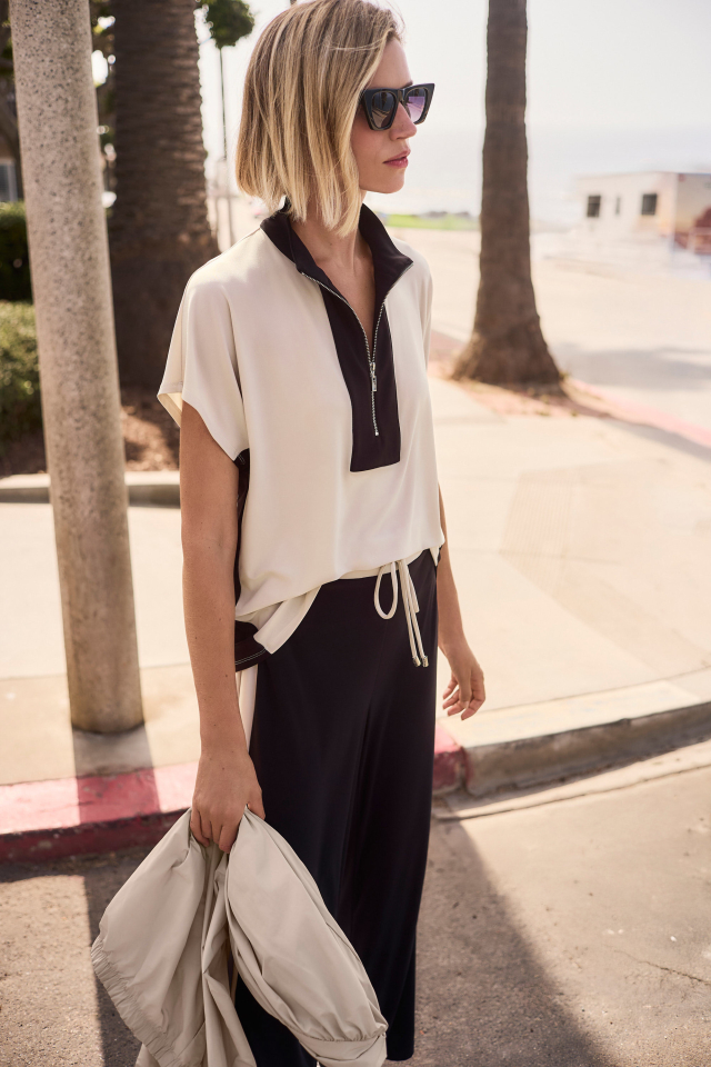 Chandail sport soyeux – JOSEPH RIBKOFF