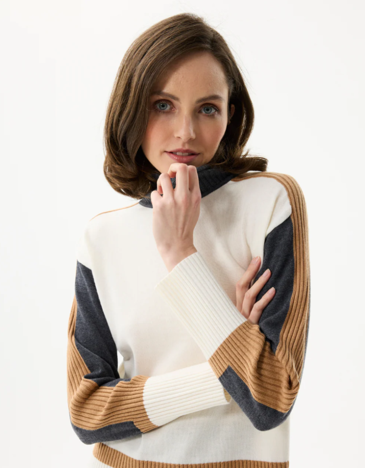 Pull tricolore - LEO & UGO