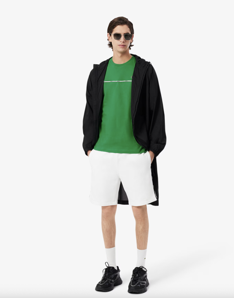 T-shirt en jersey de coton - LACOSTE