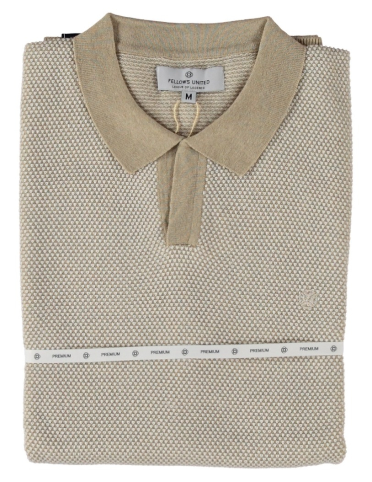 Polo en maille premium - FELLOWS UNITED - 17550 - Fellows united
