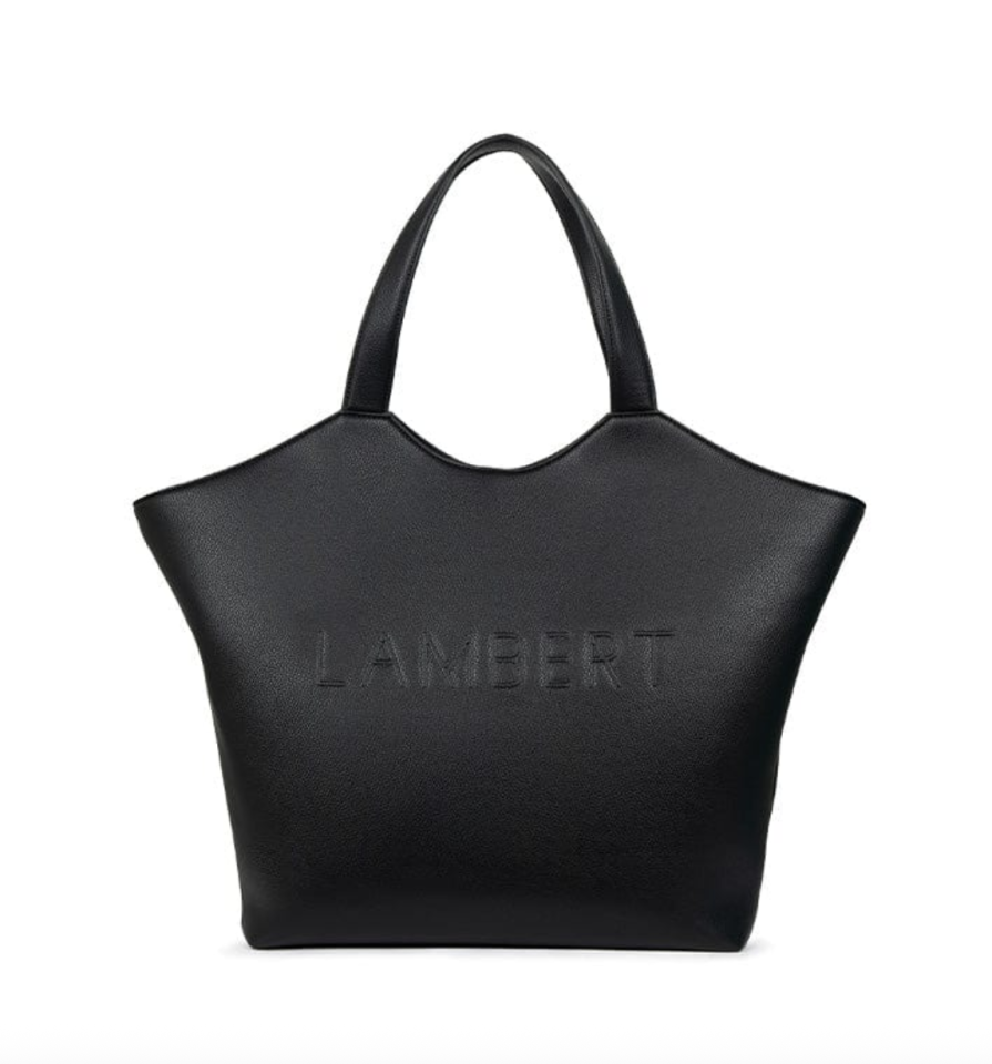 Sac fourre tout Sheila en cuir vegan - LAMBERT
