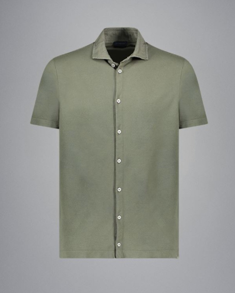 Chemise en coton piqué - PAUL & SHARK