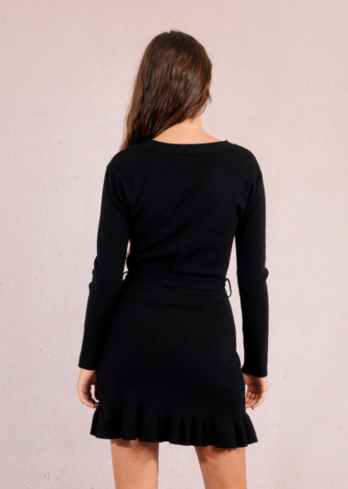 Robe courte à ceinture – MOLLY BRACKEN