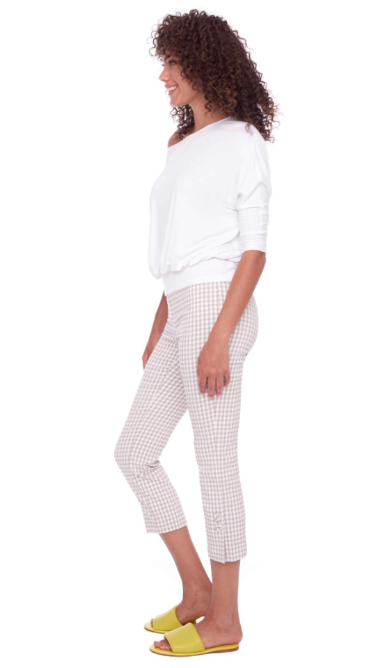 Pantalon à carreaux Gingham - UP