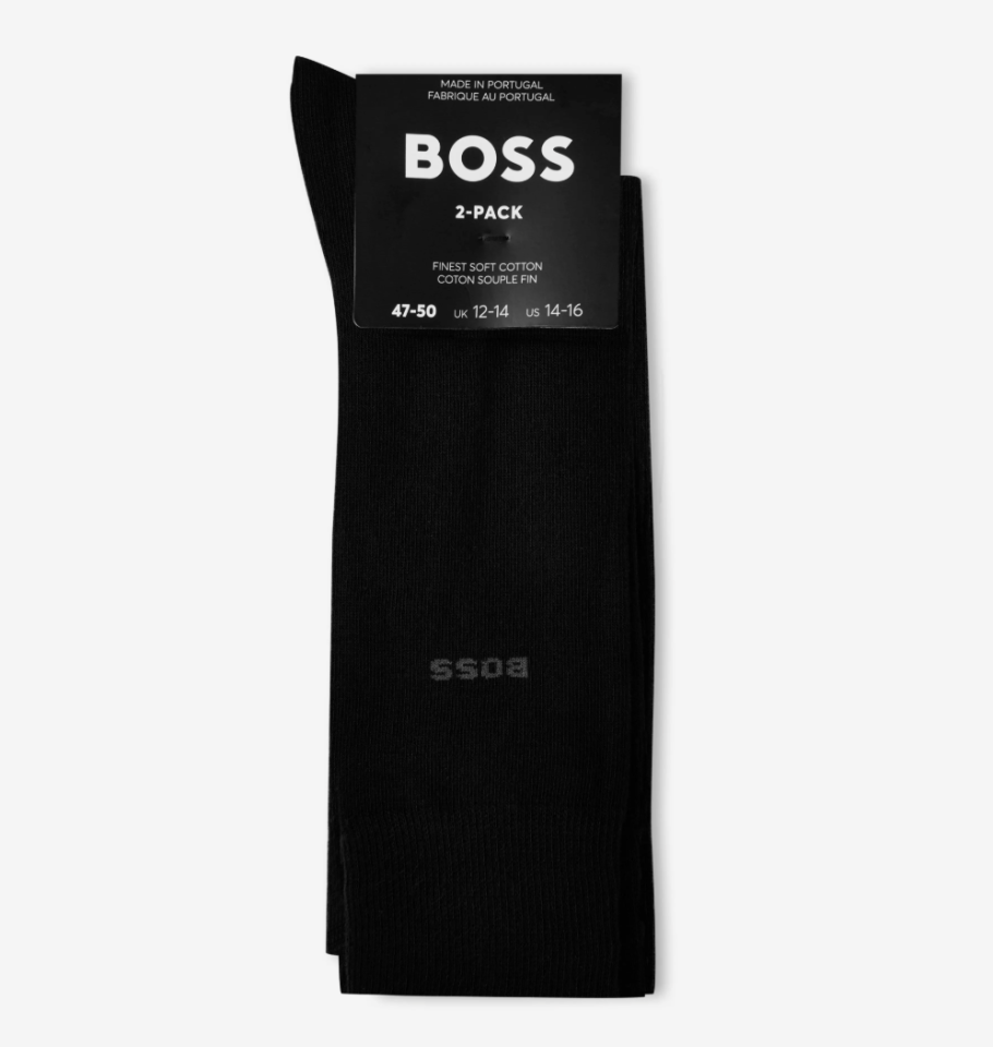 Duo de chaussettes Minipattern - HUGO BOSS 