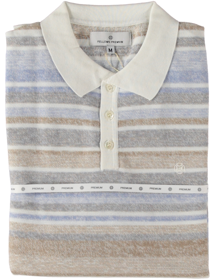 Polo Multistripe Premium - FELLOWS UNITED
