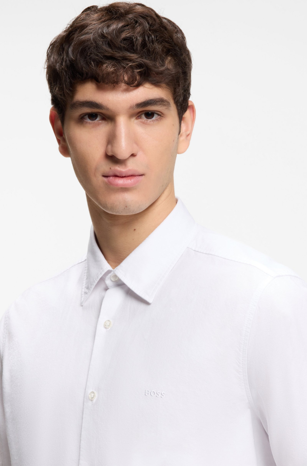 Chemise en coton oxford Rash 2 – HUGO BOSS