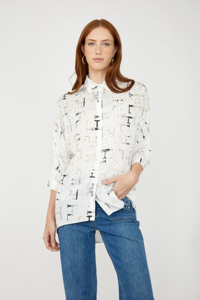 Chemise moderne imprimé – FRANK LYMAN - 254995 - Frank Lyman