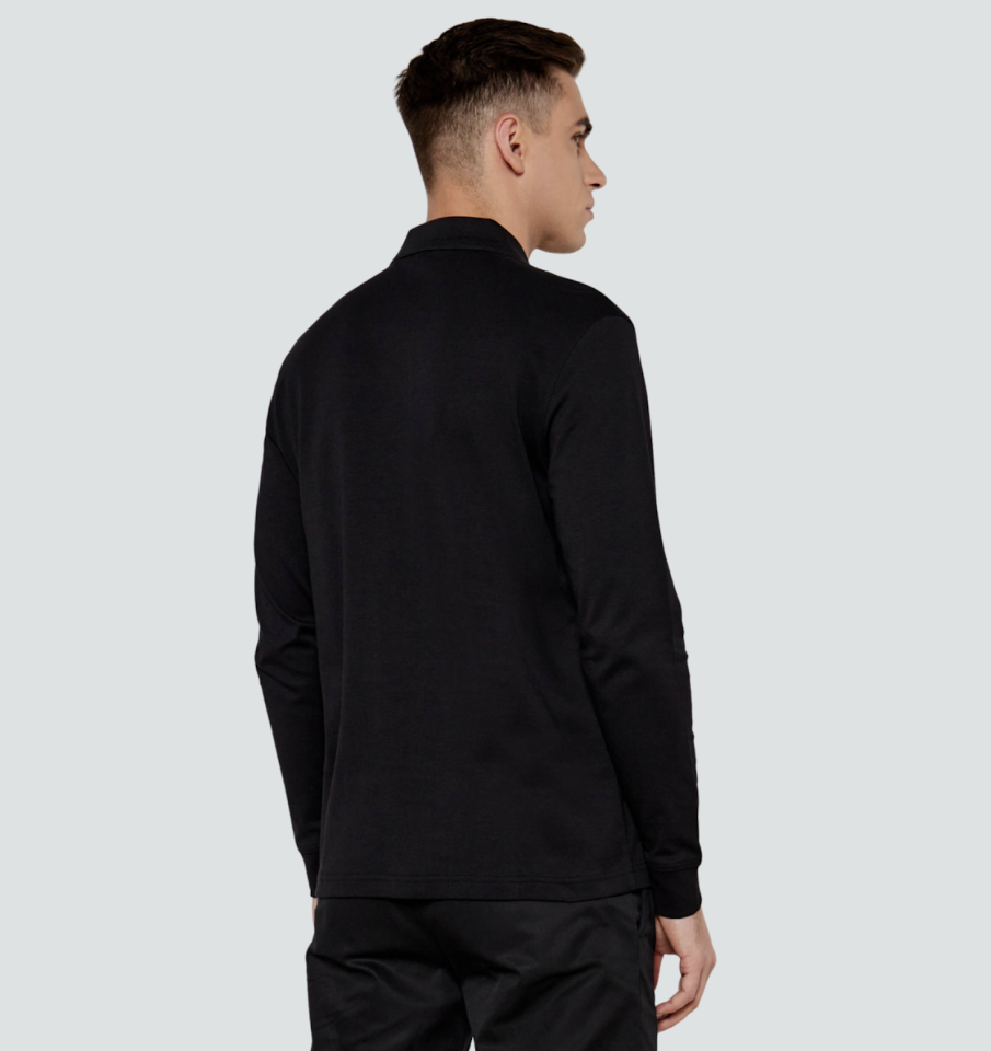 Polo Interlock manches longues - HUGO BOSS