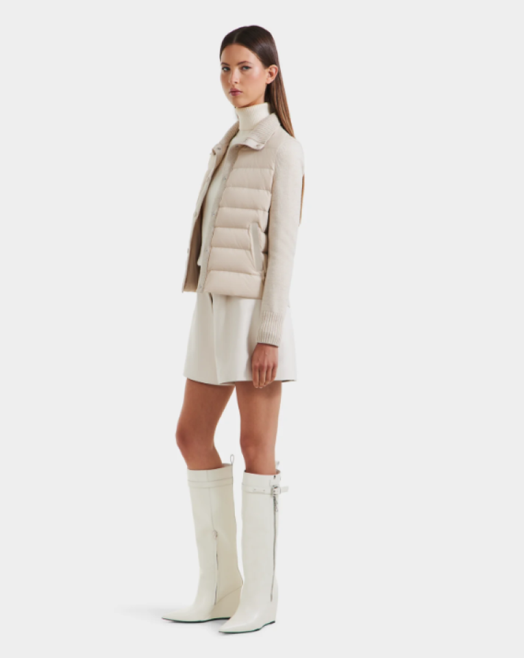 Veste hybride tricot et duvet Ellie – RUDSAK