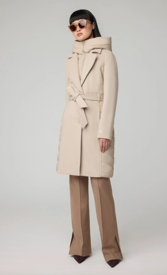 Manteau en laine mixte Adeline - SOIA & KYO 