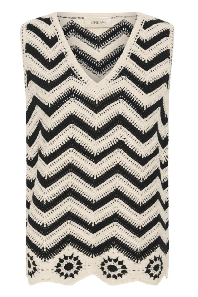 Pull sans manches Jauie – CREAM