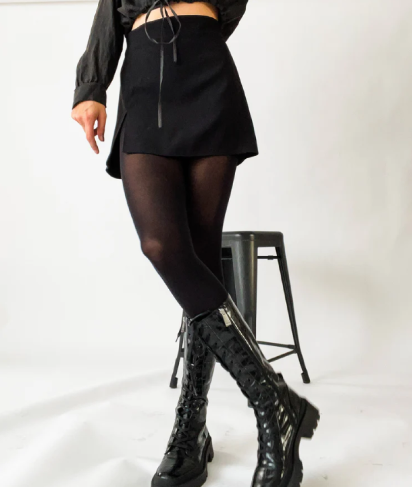 Bas collant Collant classique avec cuissard – SIGNÉ SARAH - NOIRCL - Signé Sarah