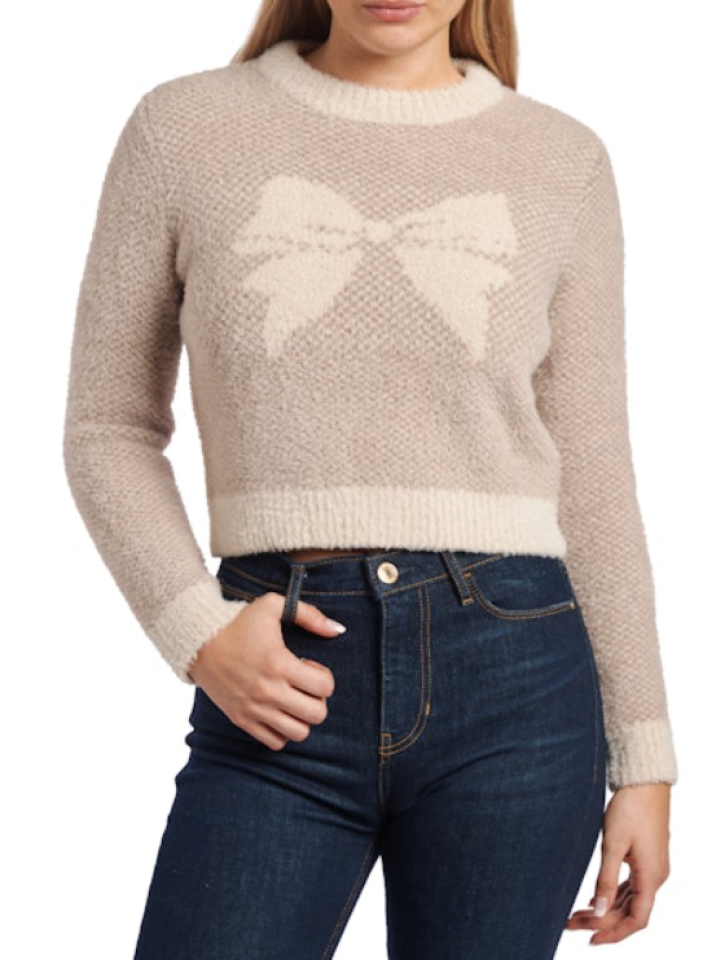 Pull jacquard à motif – GUESS