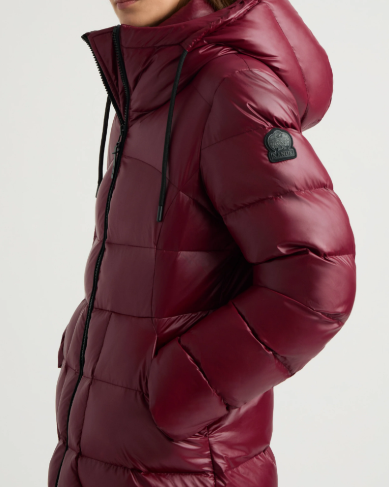 Manteau Notting Hill brillant - KANUK