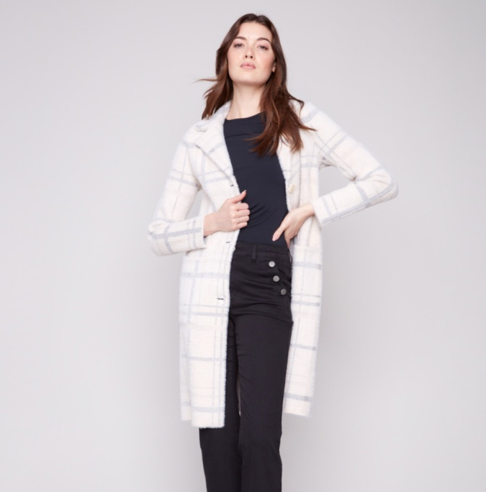 Cardigan à boutons - CHARLIE B 