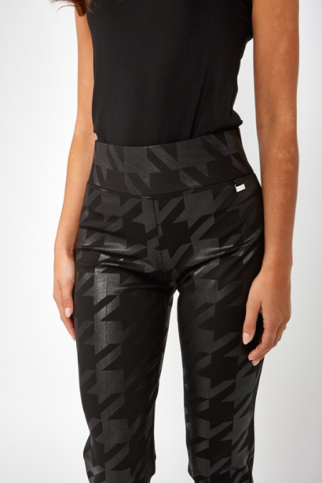 Pantalon à motifs métallisés - FRANK LYMAN