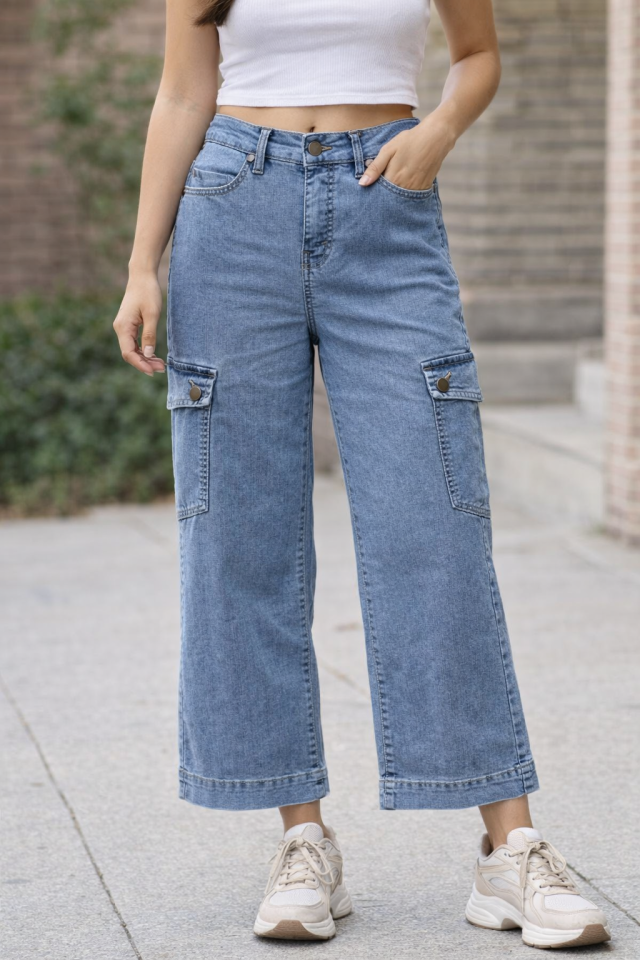 Jeans taille haute évasé Robie – LOIS - 2916681800-39A - LOIS