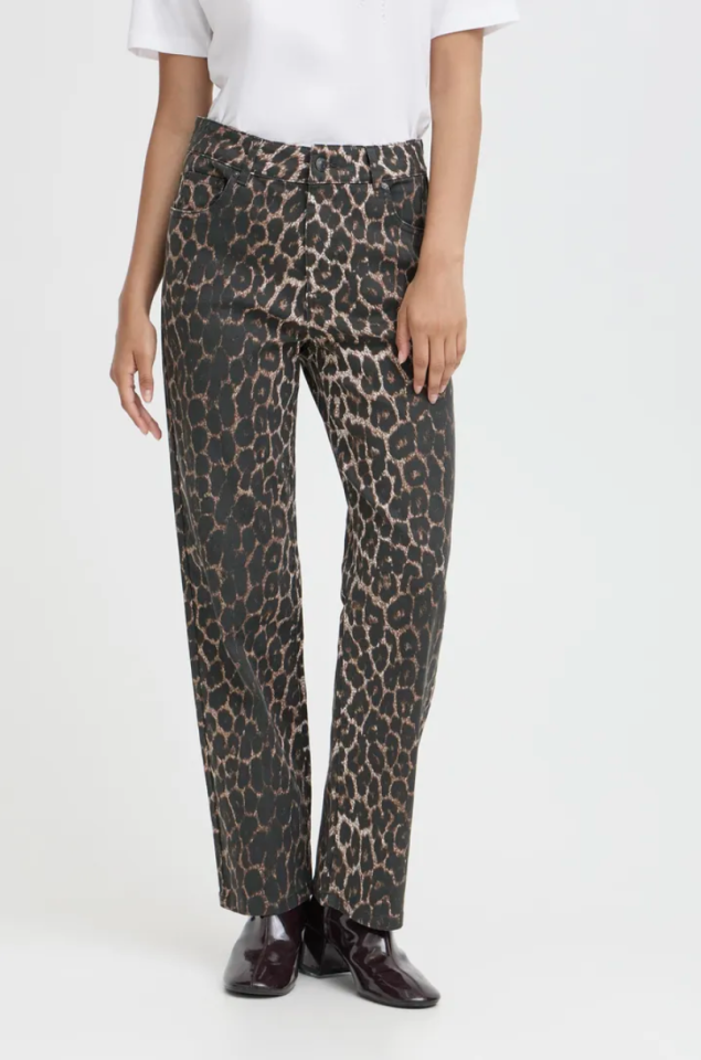 Jeans leopard Kenna - B.YOUNG - 20817019 - B.YOUNG