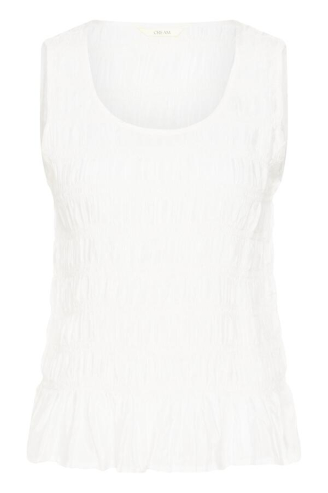 Blouse sans manches Henva – CREAM