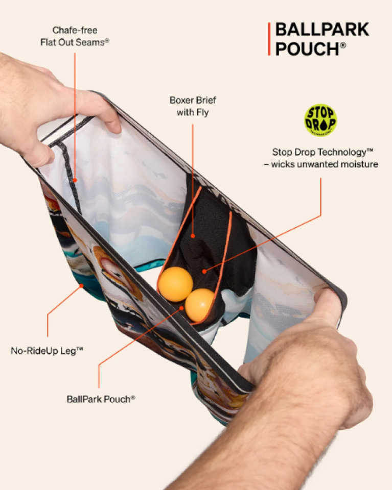 Boxer Volt en maille respirante – SAXX