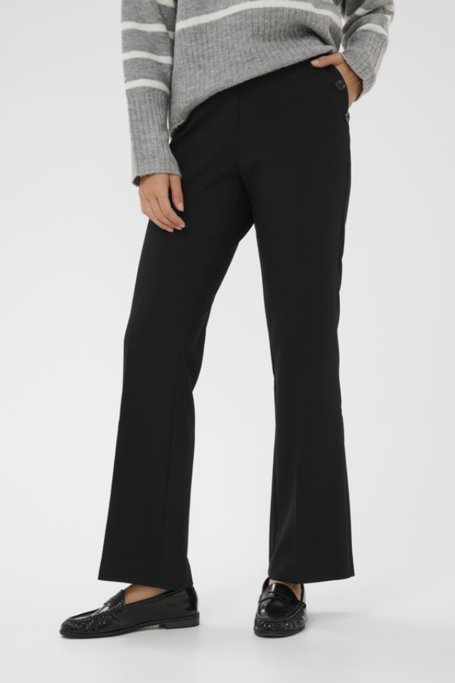 Pantalon évasé Hella – KAFFE - 10510648 - KAFFE