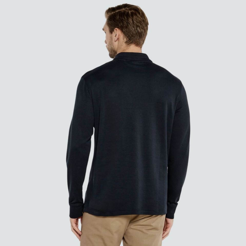 Polo Interlock manches longues - HUGO BOSS