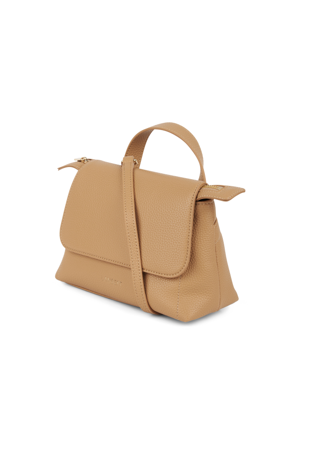 Sac à main 2-en-1 Ginny cuir végan noir – LAMBERT