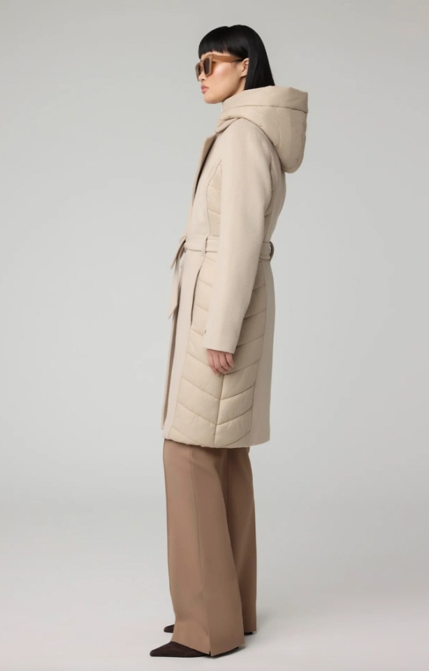 Manteau en laine mixte Adeline - SOIA & KYO 