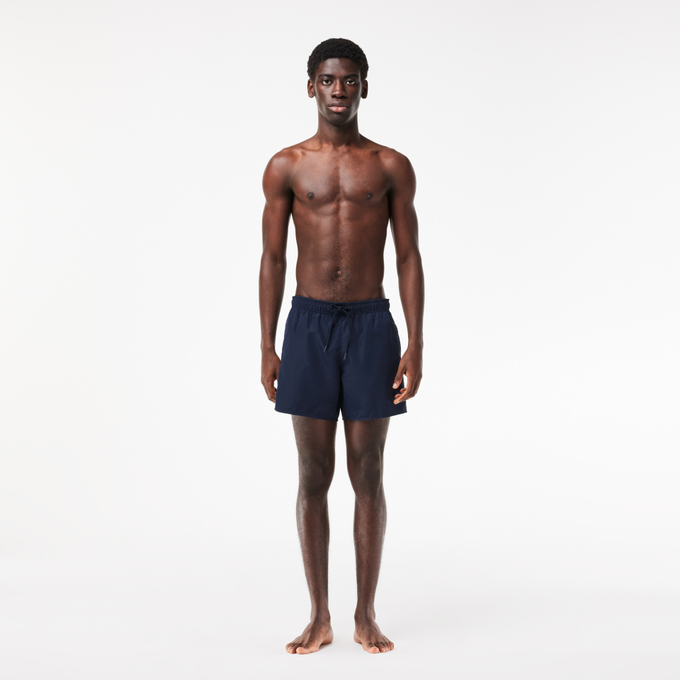 Short de bain uni à séchage rapide - LACOSTE