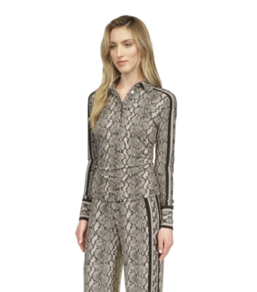 Blouse peau de serpent - MICHAEL KORS