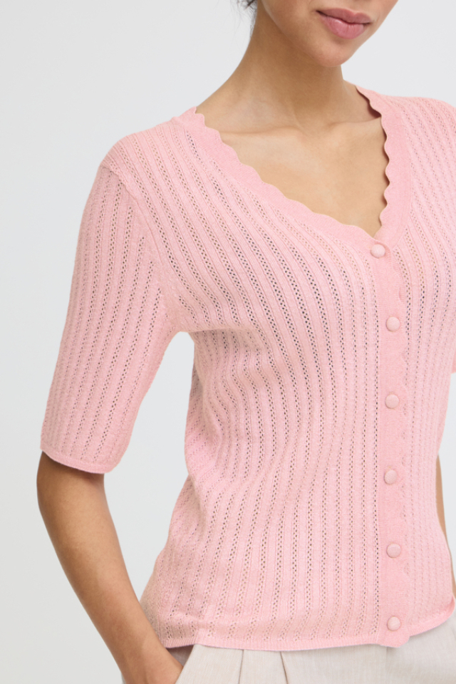Cardigan côtelée Mobbe – B.YOUNG