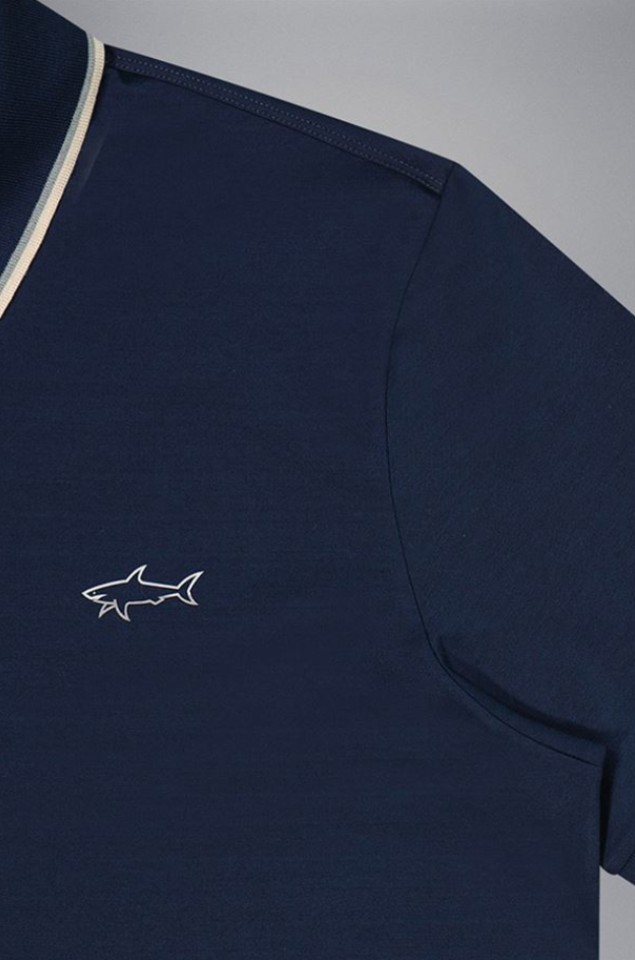 Polo en jersey de coton double mercerisé – PAUL & SHARK