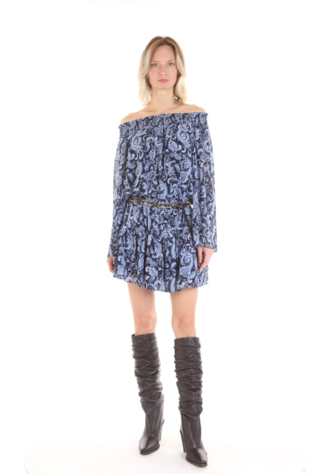 Robe fluide à manches longues - MICHAEL KORS - MF5835SJXP - Michael Kors