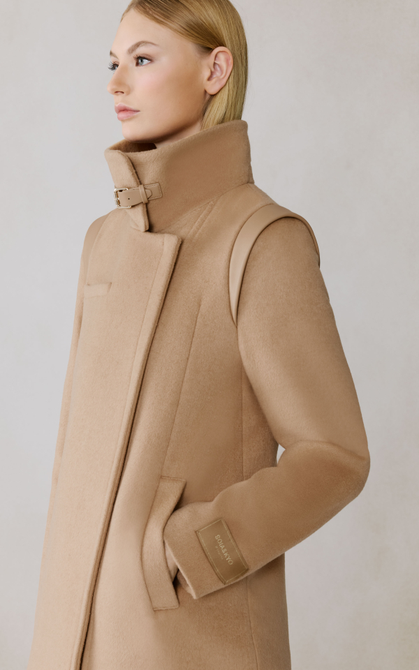 Manteau urbain en laine KIANA - SOIA & KYO