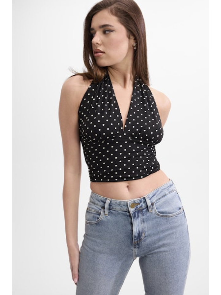 Top Marilyn col halter – GUESS - W6GP58K7983 - Guess